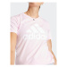 Adidas Tričko Essentials Logo GL0726 Ružová Regular Fit