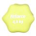 Fitforce FDBN Jednoručná činka, svetlo zelená, veľkosť