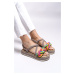 Riccon Jessinalyn Women's Sandals 0012104 Mink Rainbow