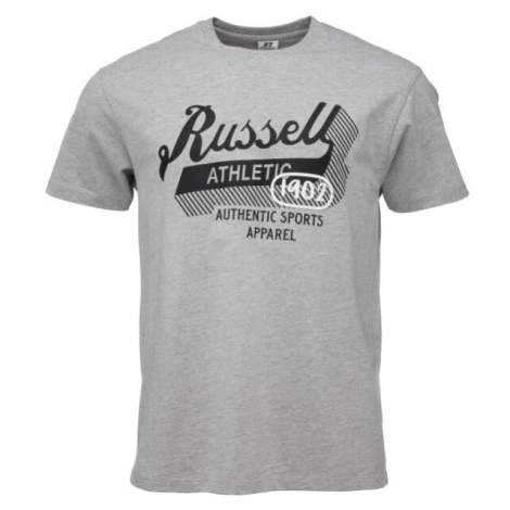 Russell Athletic T-SHIRT M Pánske tričko, sivá, veľkosť