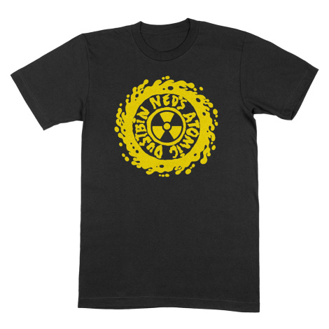 Ned's Atomic Dustbin tričko Yellow Classic Logo Čierna