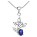 Ligot Strieborný prívesok NATURE s pravým prírodným topásom Swarovski Gemstone JJJP799B