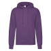 Fioletowa bluza męska Hooded Sweat Fruit of the Loom