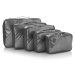 Heys Metallic Packing Cube 5pc Charcoal