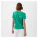 Tričko GAP Crewneck Tee Simply Green 16-5936