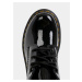 Čierne dámske kožené kotníkové topánky Dr. Martens 1460