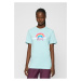 Women's T-shirt Mariah Rainbow ocean blue