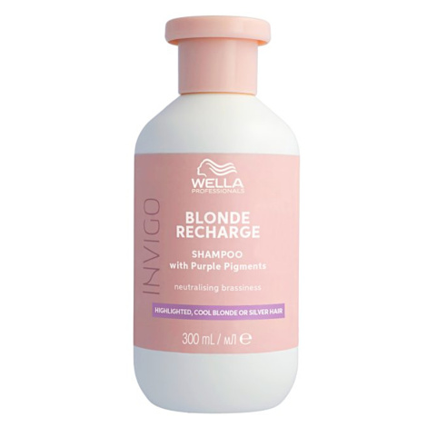 Šampón pre blond vlasy Wella Professionals Invigo Blonde Recharge - 300 ml (99350169986) + darče