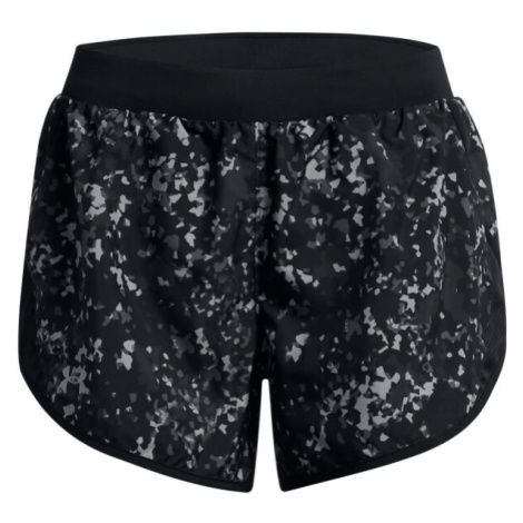 Under Armour FLY BY 2.0 PRINTED SHORT Dámske šortky, čierna, veľkosť