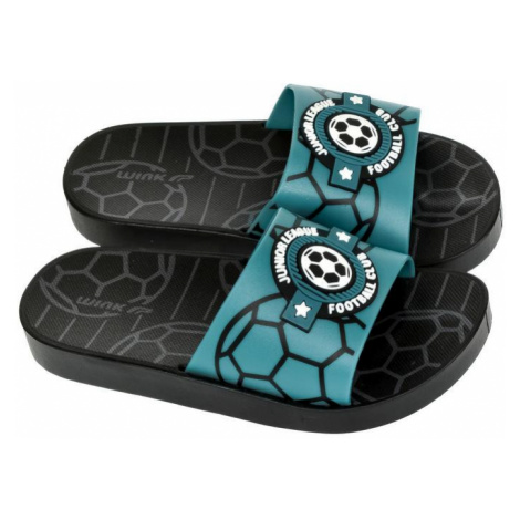 Zelené chlapčenské šľapky a žabky