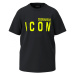 Tričko Dsquared Relax Icon T-Shirt Čierna