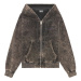 Diesel Mikina - F-REGGY-HOOD-ZIP-E3 SWEAT-SHIR čierna