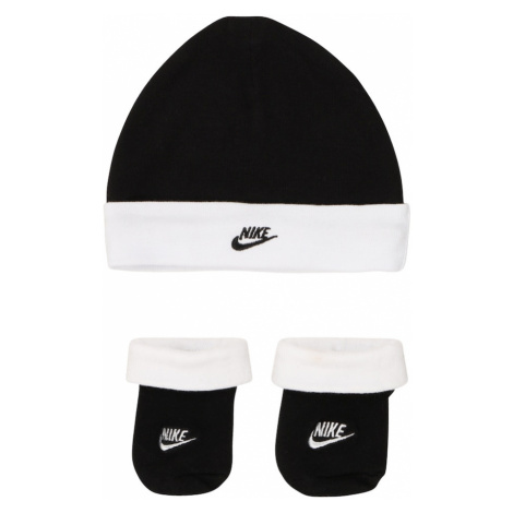 Nike Sportswear Súpravy bielizne 'NIKE FUTURA HAT/BOOTIE 2PC'  čierna