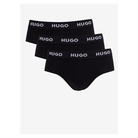 Súprava troch pánskych slipov HUGO Hugo Boss