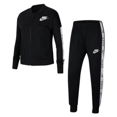 Nike  G NSW TRK SUIT TRICOT  Súpravy vrchného oblečenia Čierna