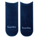 Členkové ponožky Bambusák modrý