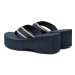 Tommy Hilfiger Žabky Im Platform Beach Sandal FW0FW08236 Tmavomodrá