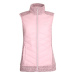 Willard RONITA Dámska kombinovaná vesta, ružová, veľkosť