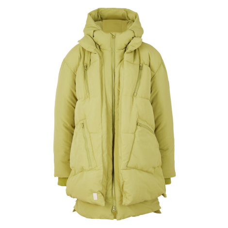Oversize zimná bunda s kapcňou z recyklovaného polyesteru bonprix