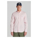 KOŠEĽA GANT REG HONEYCOMB TEXTURE SHIRT LIGHT PINK