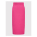 Kontatto Puzdrová sukňa 3M7437 Ružová Regular Fit