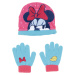 Disney Detský set čiapka/rukavice 51/54 Minnie Mouse "Lucky"