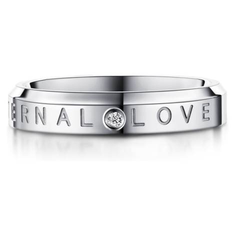 Stainless steel ring - Eternal love