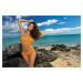 Shanon Agrumi M-323 Swimsuit - Orange As in the picture