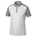 Galvin Green Mio Mens Breathable Short Sleeve Shirt Cool Grey/Sharkskin Polo košeľa