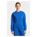 MIKINA GANT ICON G ESSENTIAL C-NECK SWEAT LAPIS BLUE