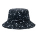 New Era Klobúk Marble Print Bucket Hat 60285236 Čierna