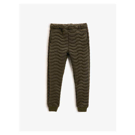 Koton Basic Quilted Jogger Pants