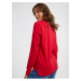 Červené dámske tričko s dlhým rukávom SAM 73 Zira