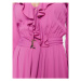 Patrizia Pepe Koktejlové šaty 8A1128/A8I1-M441 Ružová Regular Fit