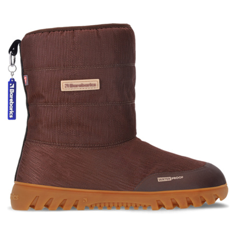 Zimné barefoot topánky Barebarics PolarStride - Copper Brown