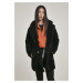 Dámsky kabát Urban Classics Oversized Sherpa čierny