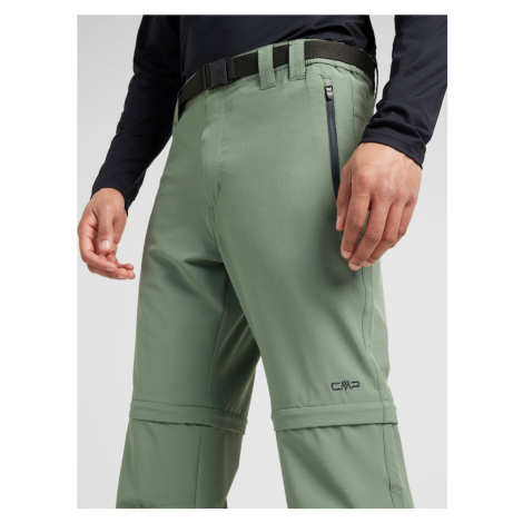CMP Outdoorové nohavice  zelená