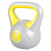 Gorilla Sports Sada Kettlebell činek, plast, 2 x 4 kg