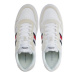 Tommy Hilfiger Sneakersy Light Cupsole Lth Mix Stripes FM0FM04889 Biela