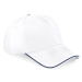 Beechfield Unisex šiltovka B25c White