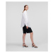 Košeľa Karl Lagerfeld Kl Monogram Cotton Shirt Biela