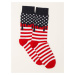 Socks-WS-SR-5686-white-red