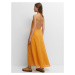 Pull&Bear Letné šaty  oranžová