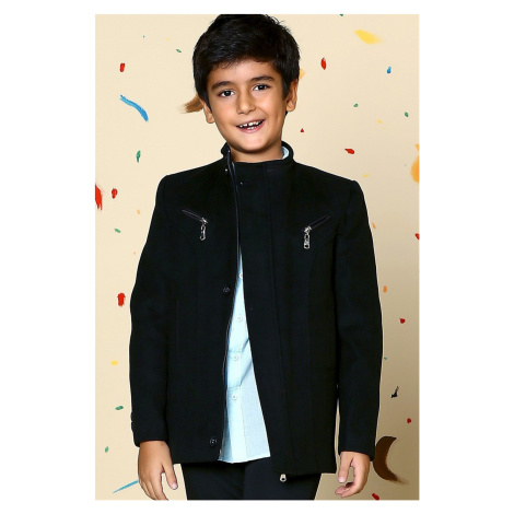 K3001 DEWBERRY BOYS' COAT-BLACK