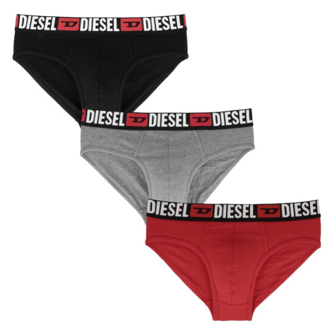 DIESEL Nohavičky 'Andre'  sivá / červená / čierna / biela