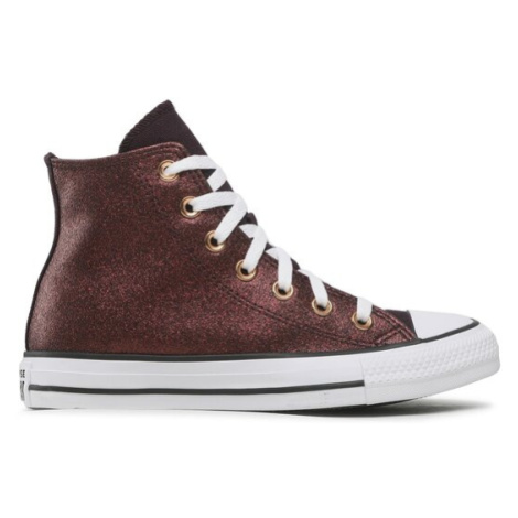 Converse Plátenky Ctas Hi A04181C Bordová