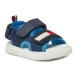 Tommy Hilfiger Sandále Velcro Sandal T1B2-33420-1591 M Tmavomodrá