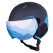 Laceto SKI HELMET VISOR COVER MOUNTAIN Textilný kryt zorníka lyžiarskych prilieb, mix, veľkosť