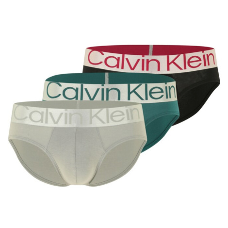 Calvin Klein Underwear Nohavičky  svetlosivá / smaragdová / čerešňová / čierna