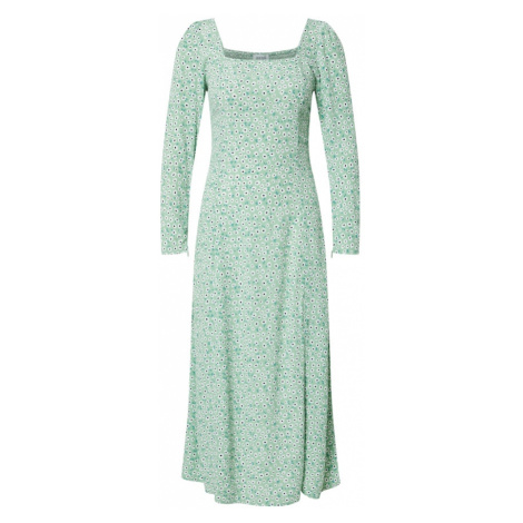 EDITED Šaty 'Lotta'  zelená / zmiešané farby